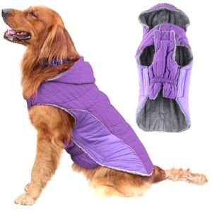EMUST Dog Winter Coats, Fleece Dog Coats for winter. Warm and windproof